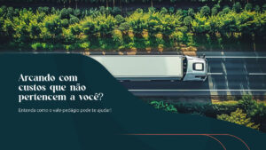 Arcando com custos que não te pertencem? Entenda como o vale-pedágio pode ajudar.